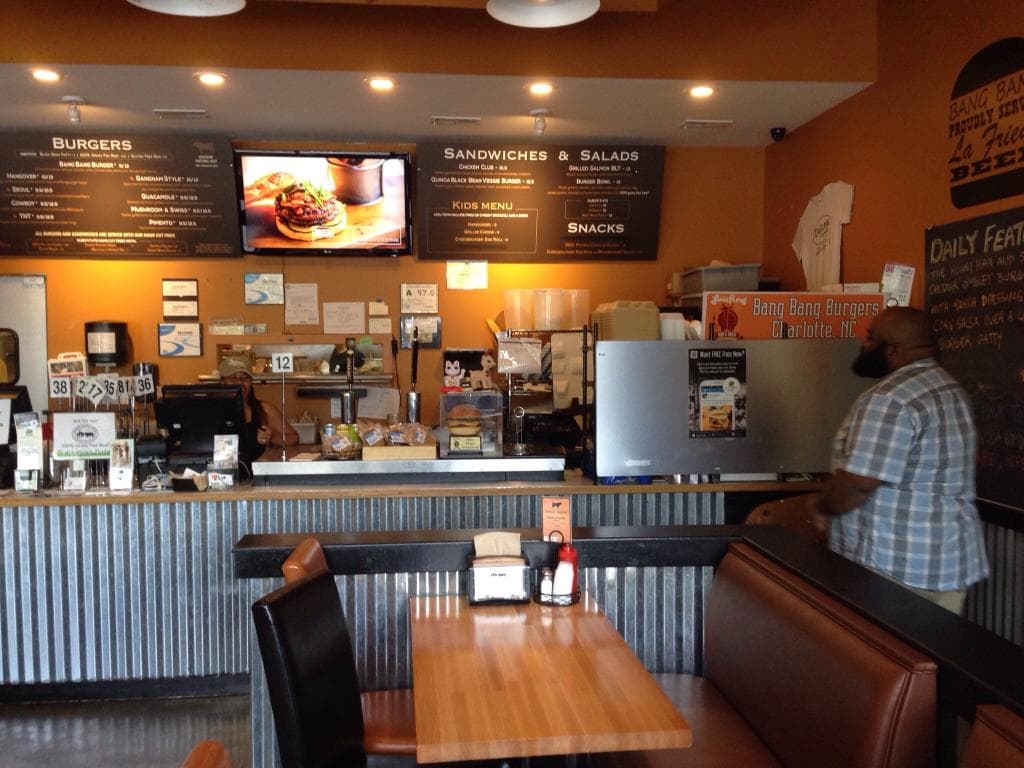 'Bang Bang Burgers' - Front Counter Area