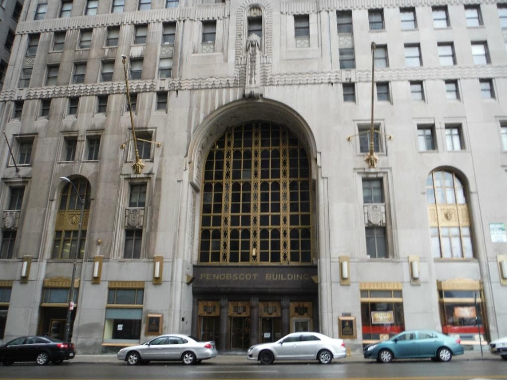 The main entrance.
