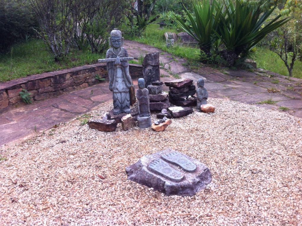 Lugar para meditar e para desacelerar...