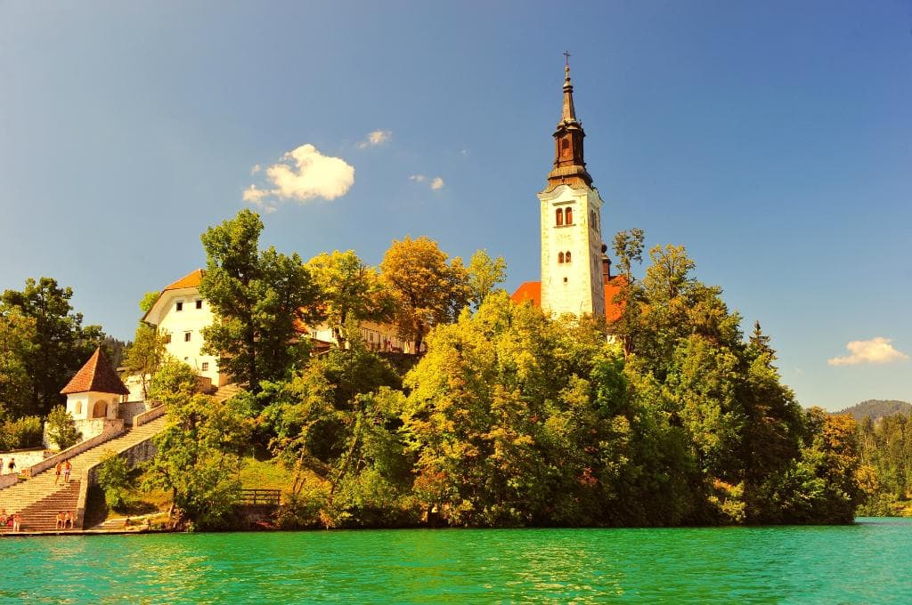 Bled, Island - The Church of the Assumption