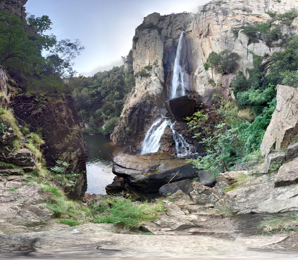 Piscia di Gallu Waterfall
