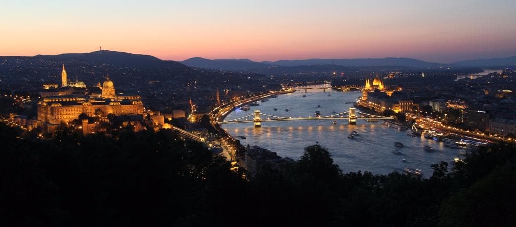 View from Gellert Hill