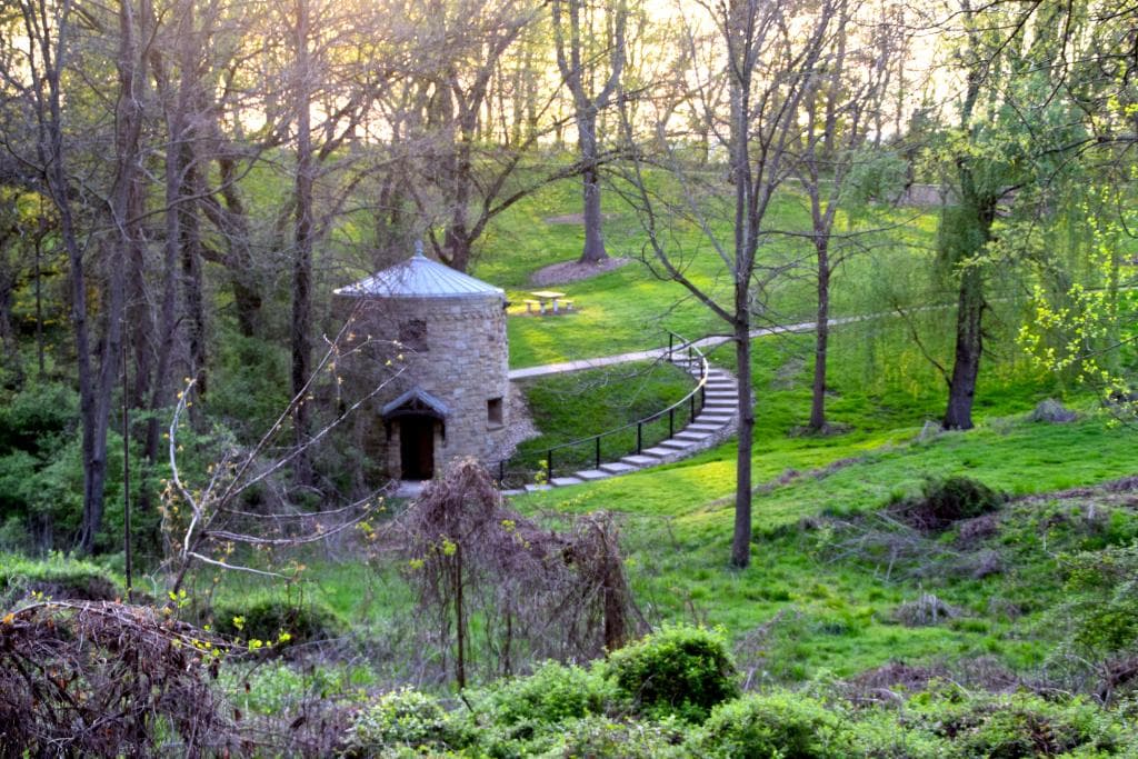 Interesting features and plenty of places to relax