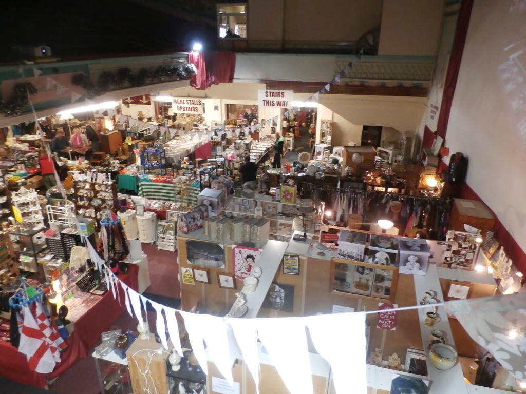 Ground Floor of The regent - so many stalls