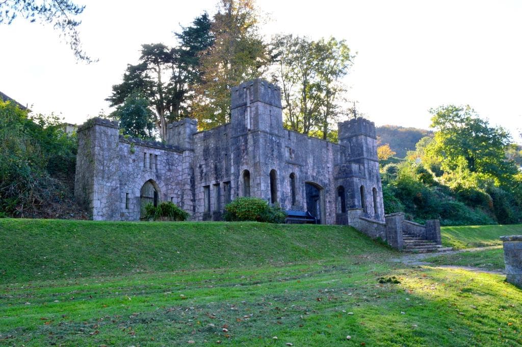 Castle once used for afternoon tea.