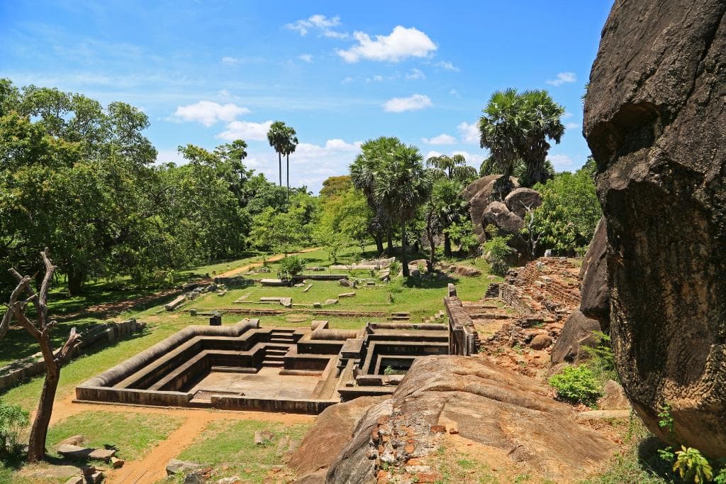 One of the ancient swimming pools