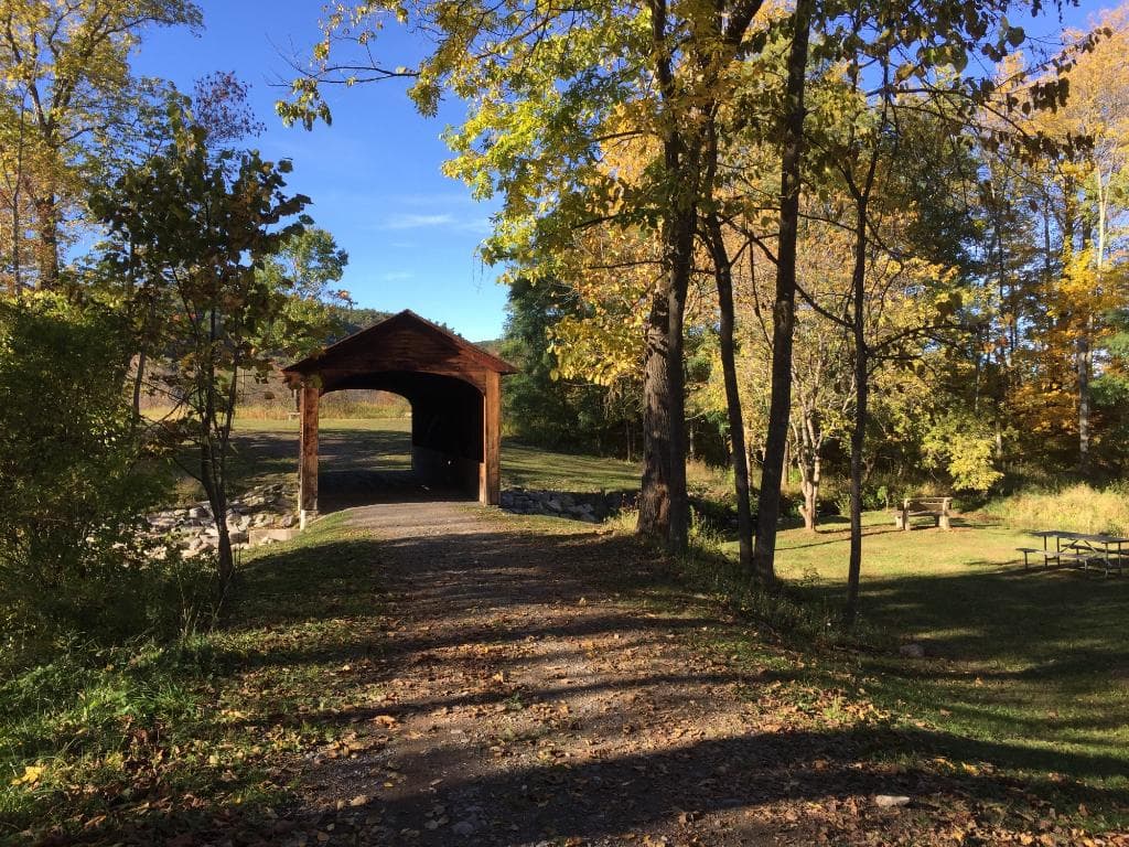 Covered Bridge at Glimmerglass State Park