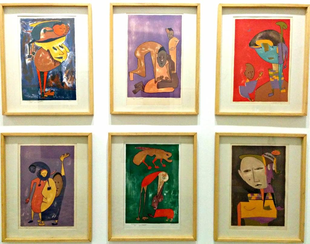 Cool art at Darat al Funun