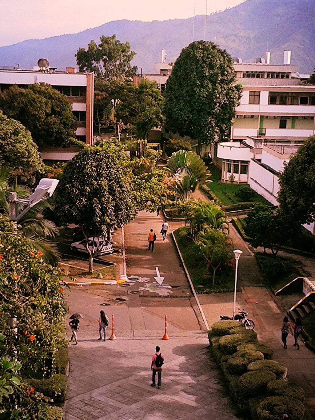 UIS, vista desde la facultad de Ciencias Humanas