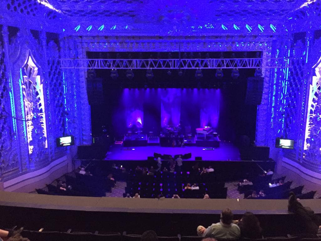 View from first balcony
