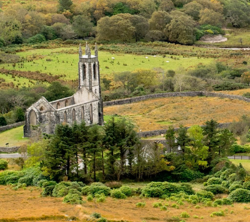 Old church, Dunlewey, Co. Donegal