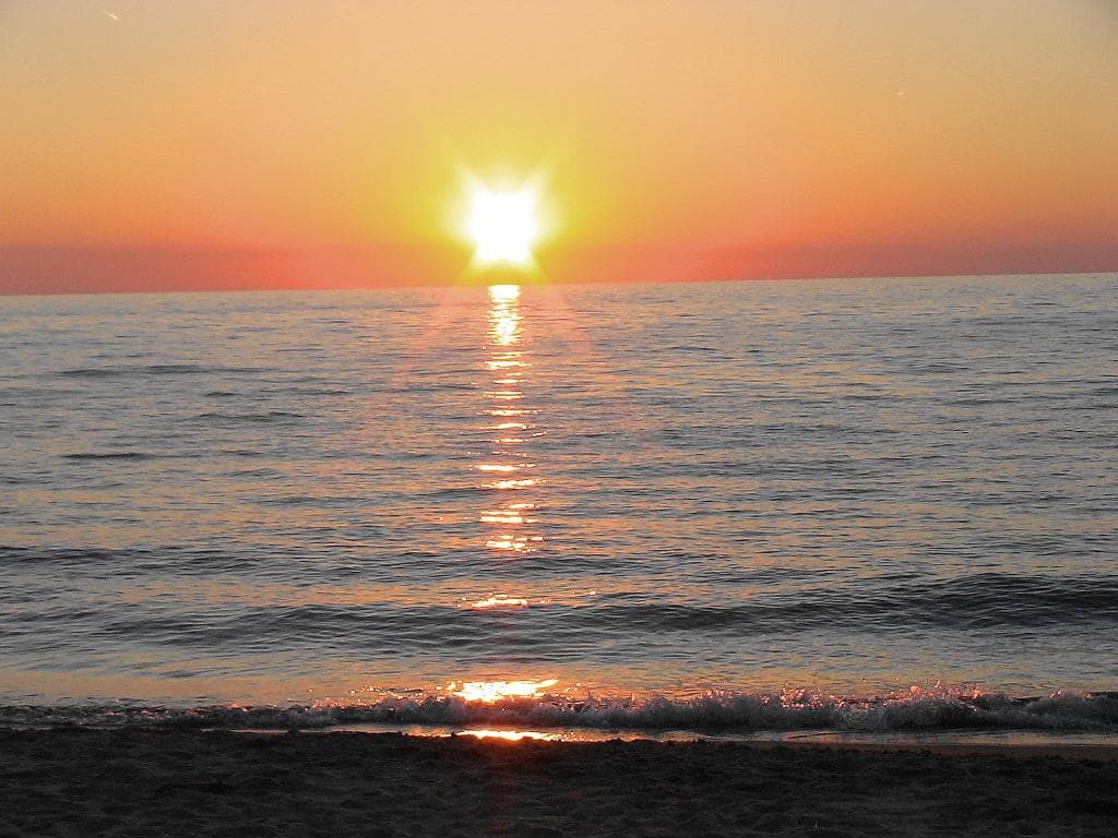 Sunset Douglas Beach Park 09 17 14