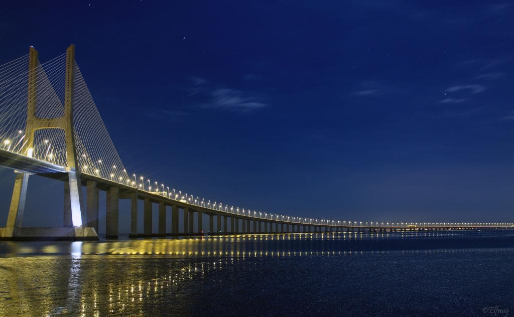 Ponte Vasco da Gama Nocturno