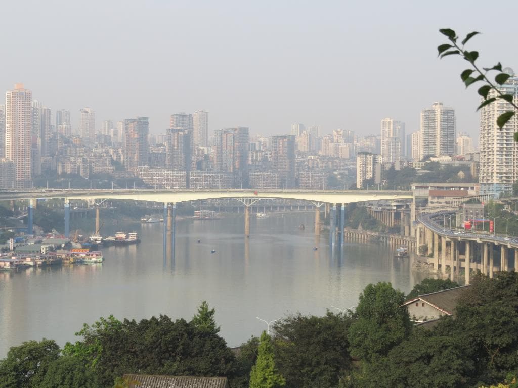 View of Chongqing city