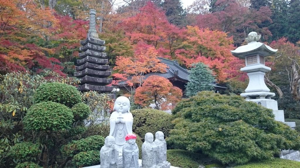 永源寺のもみじ