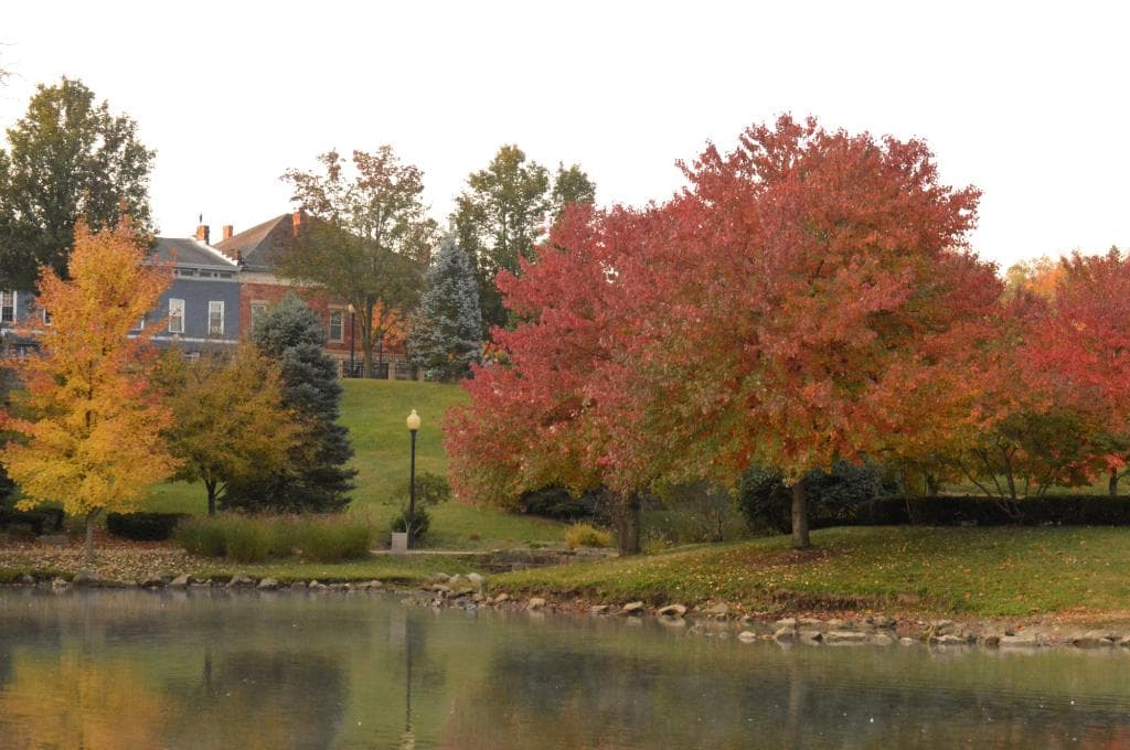 Looking towards downtown Chillicothe, Ohio