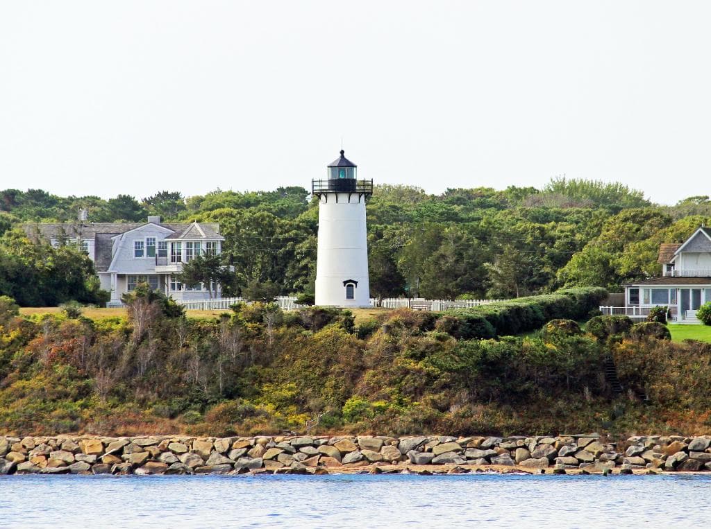 View of the Lighthouse from the Ferry.
