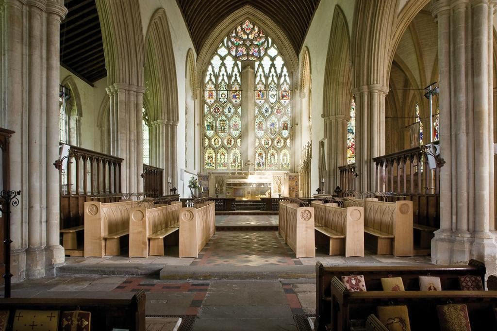 The Chancel and East End Window