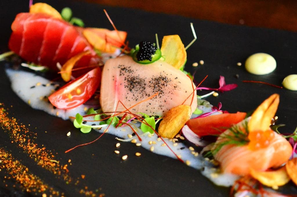 Garlic Tiradito Sashimi