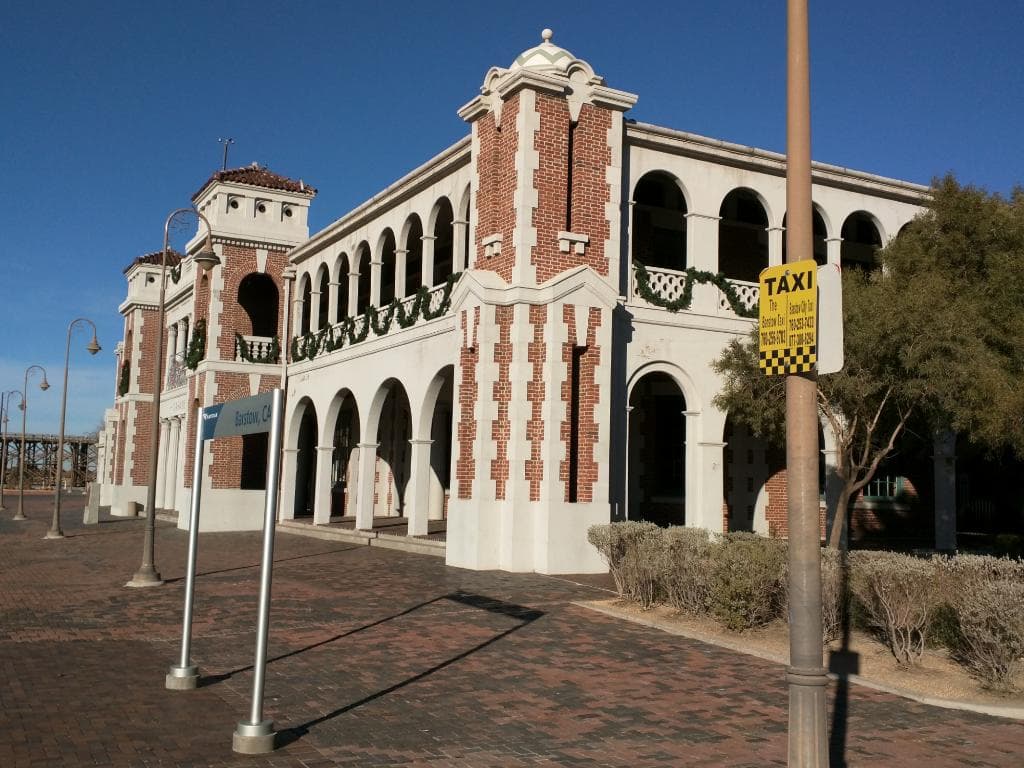 The musuem is right behind Barstow Amtrak station