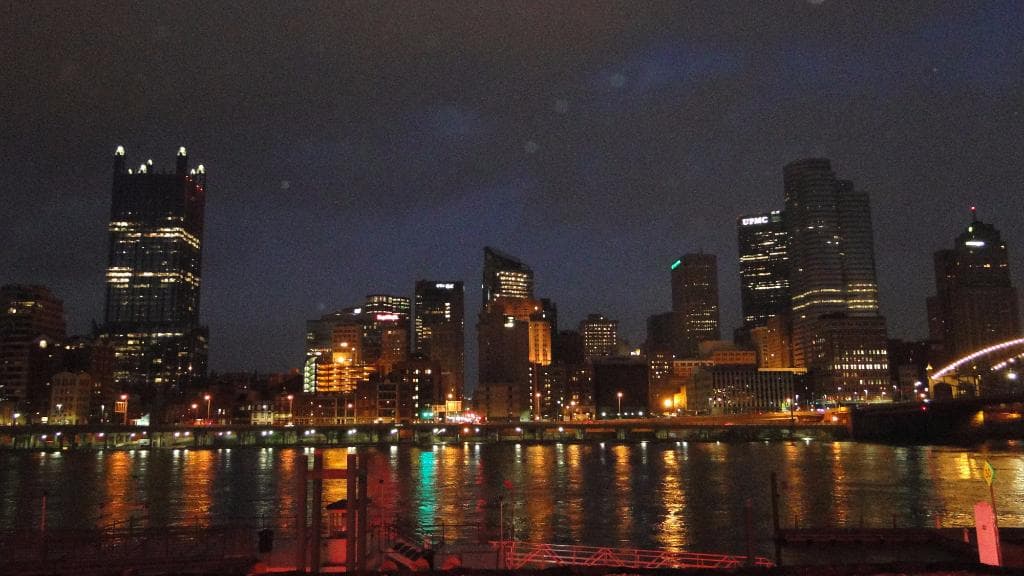 vue sur Pittsburgh downtown