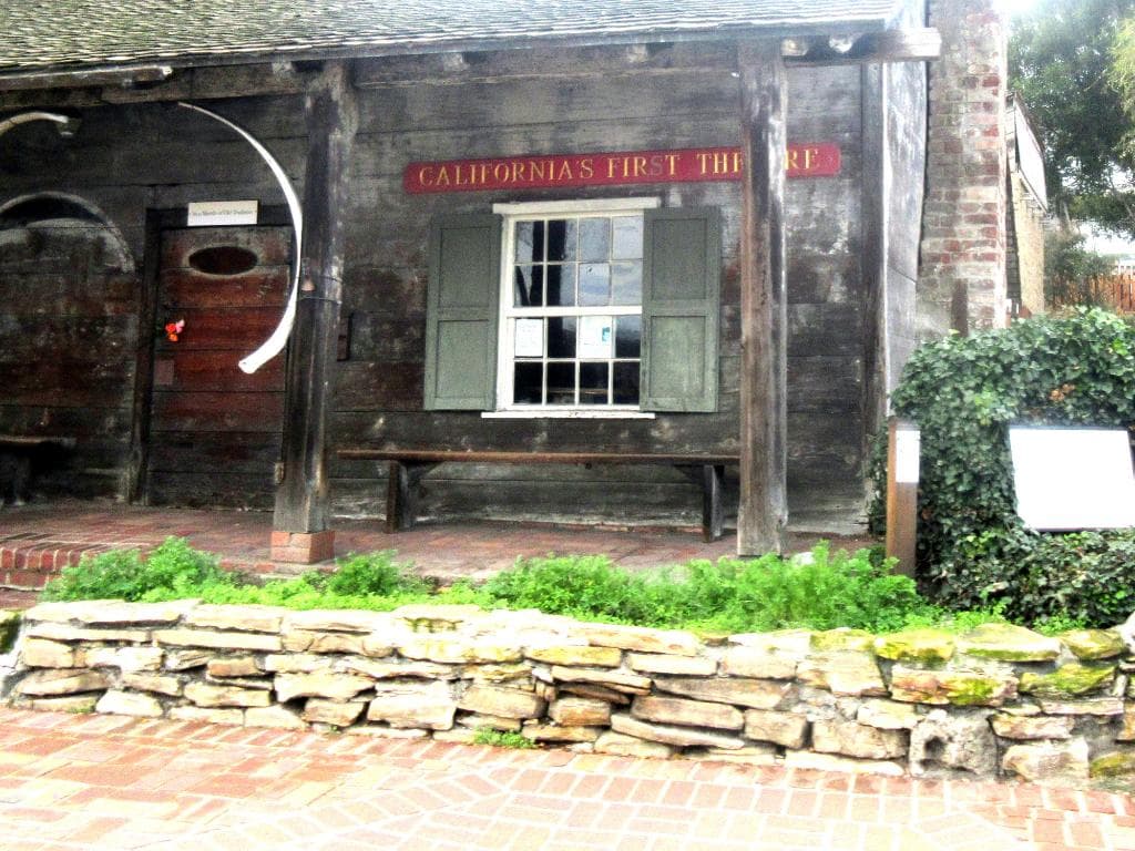 California's First Theater, Monterey State Historic Park, Monterey, Ca