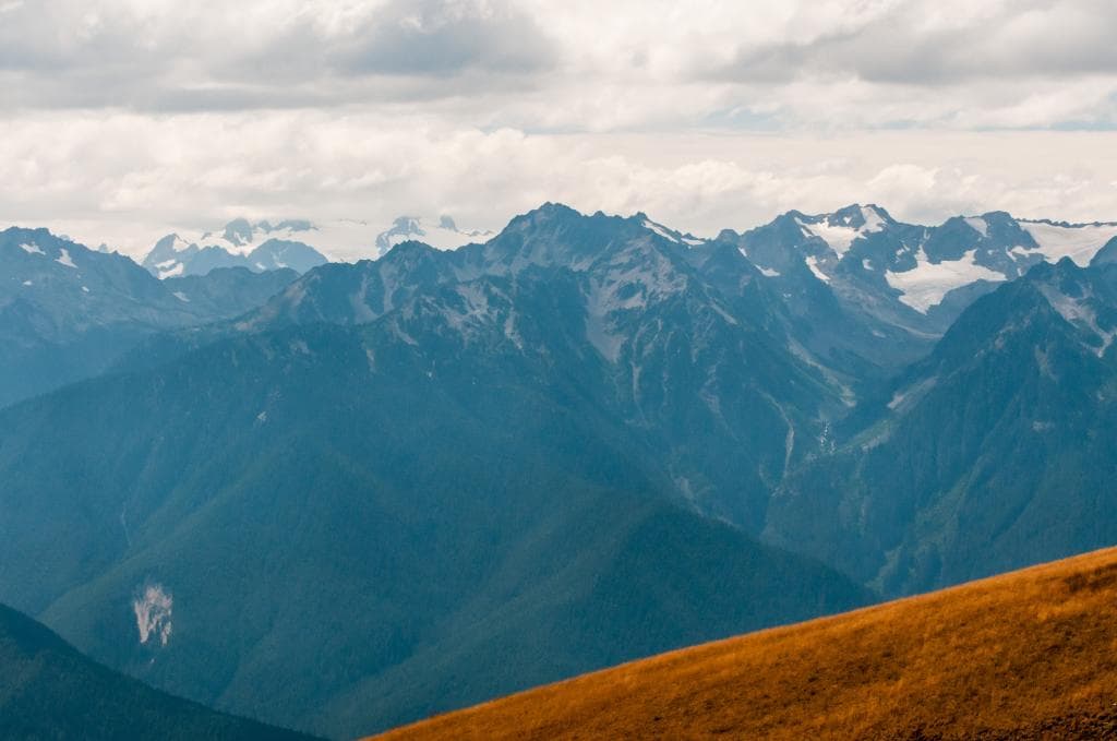 Obscured in Clouds from Hurricane Ridge