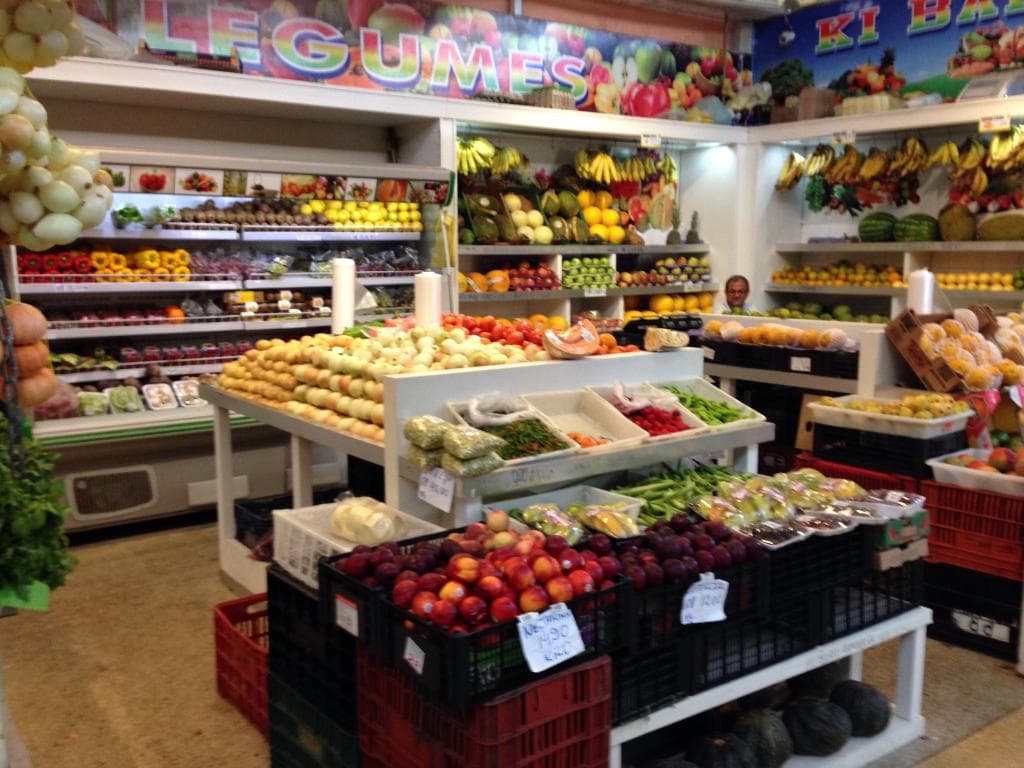 Frutas e verduras da melhor qualidade.