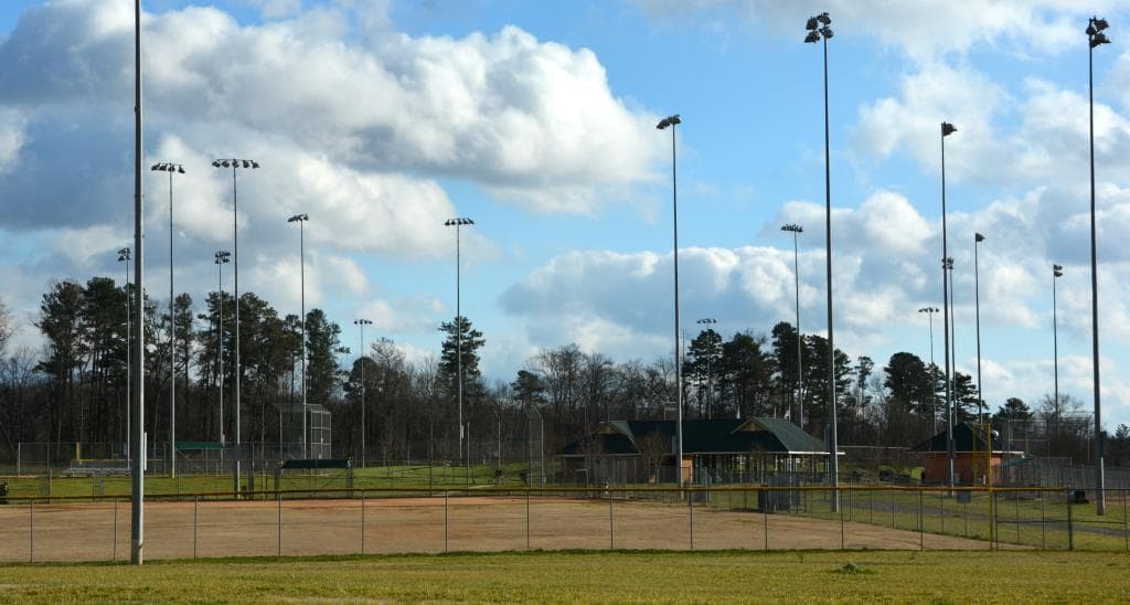 Ball Field with Night Lighting