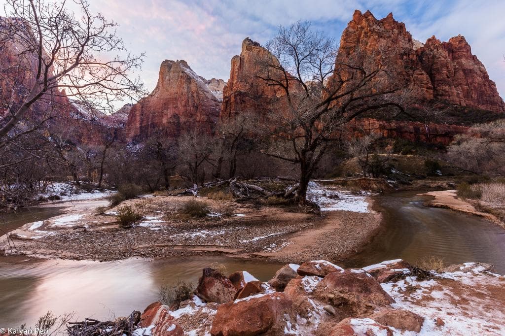 Court of the Patriarchs Viewpoint Zion National Park