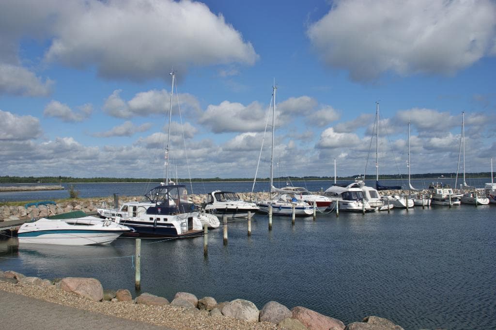 Juelsminde Marina and Beach