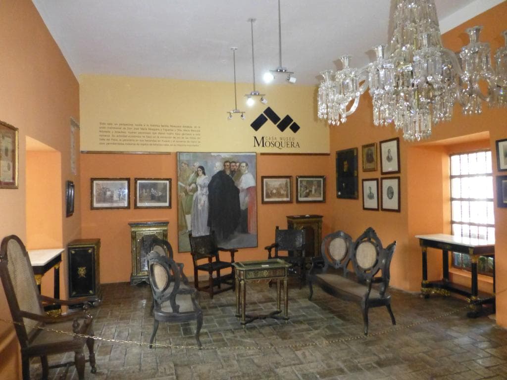 The first room of the museum