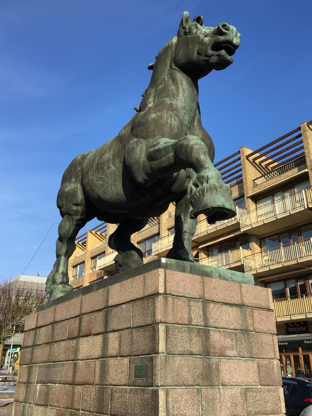 Den Jyske Hingst Statue