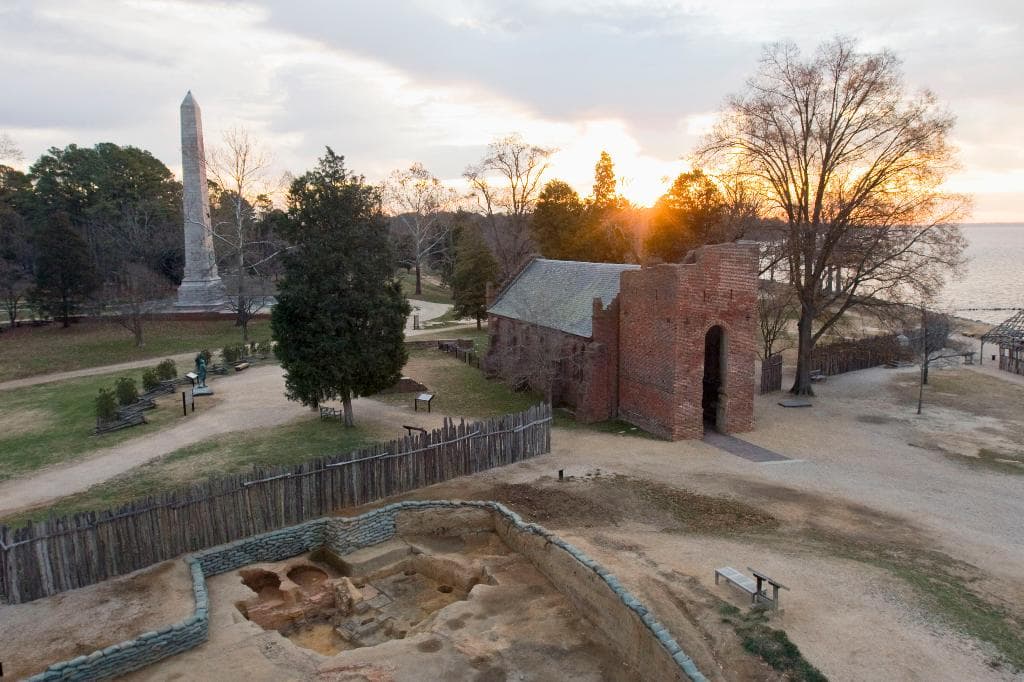 Sunrise at Jamestown