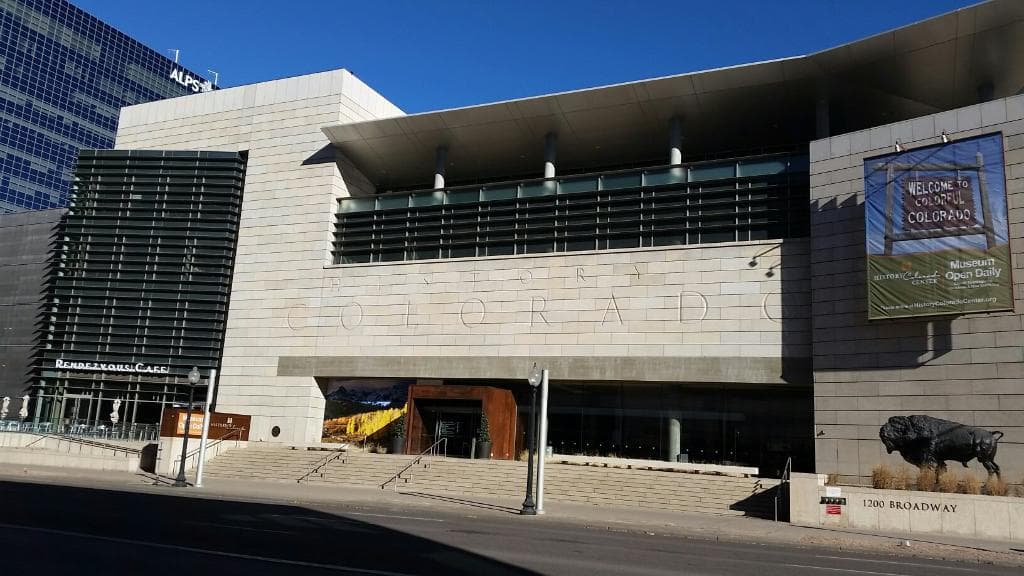 The center and the Rendezvous Cafe