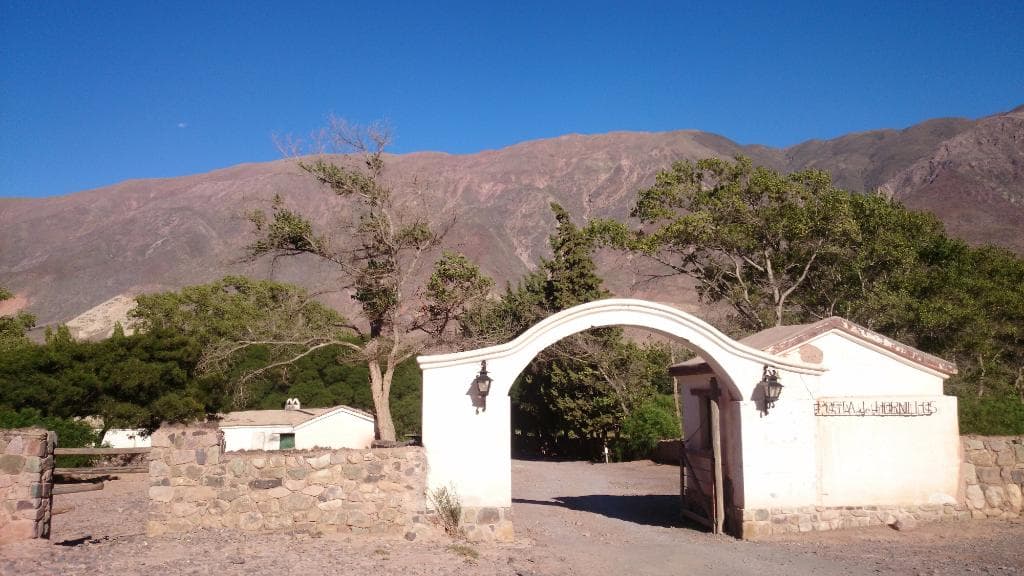 Espectacular el acceso a la Posta de Hornillos