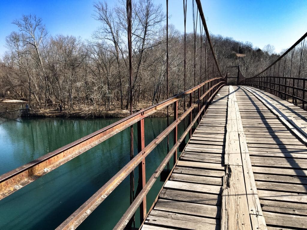 Swinging Bridges Brumley