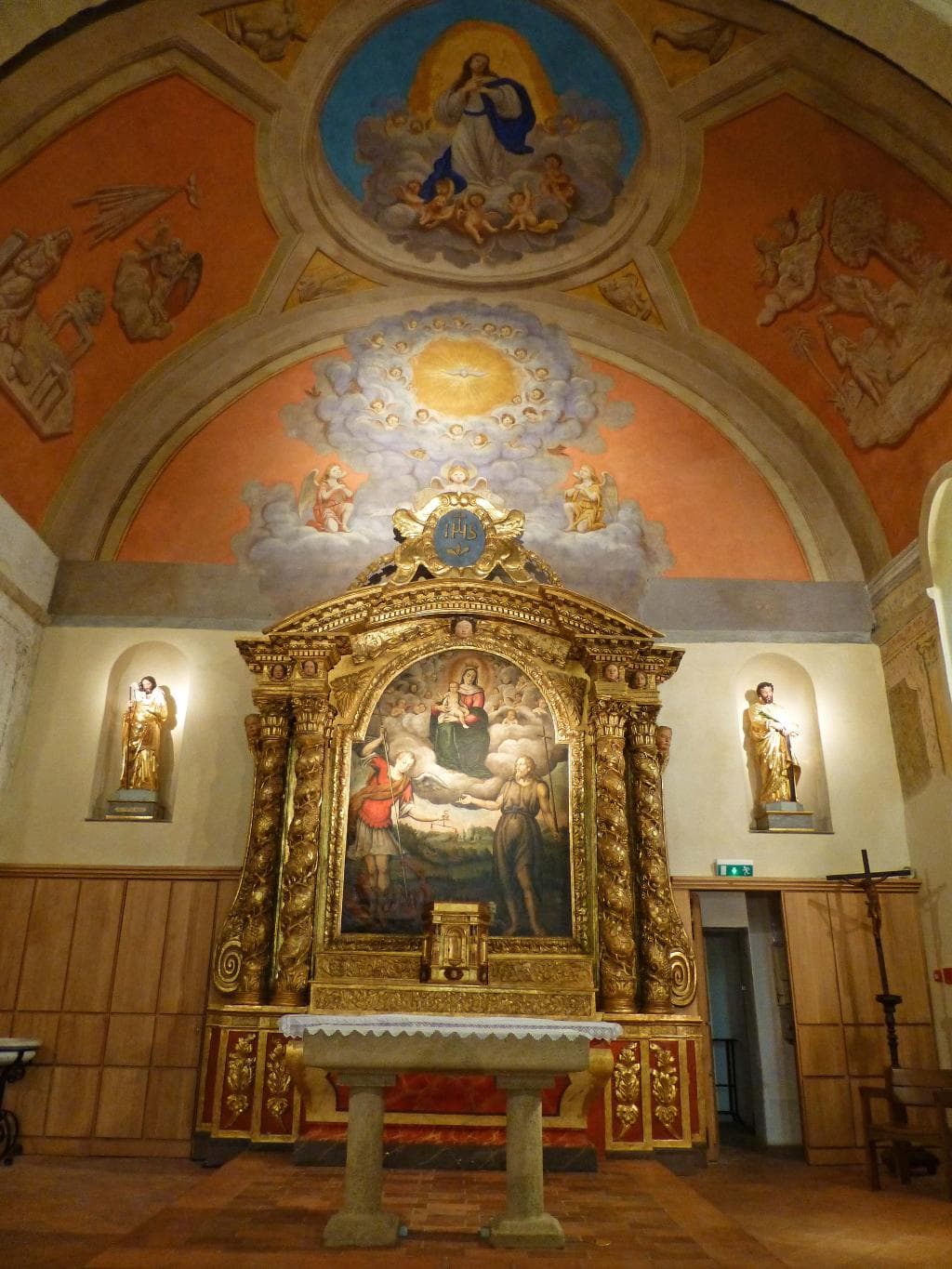 Intérieur de l'Eglise Notre Dame