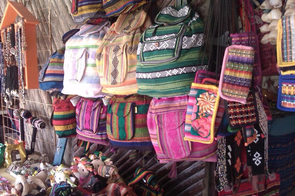 chiapas fabrics and purses pto morelos flea market