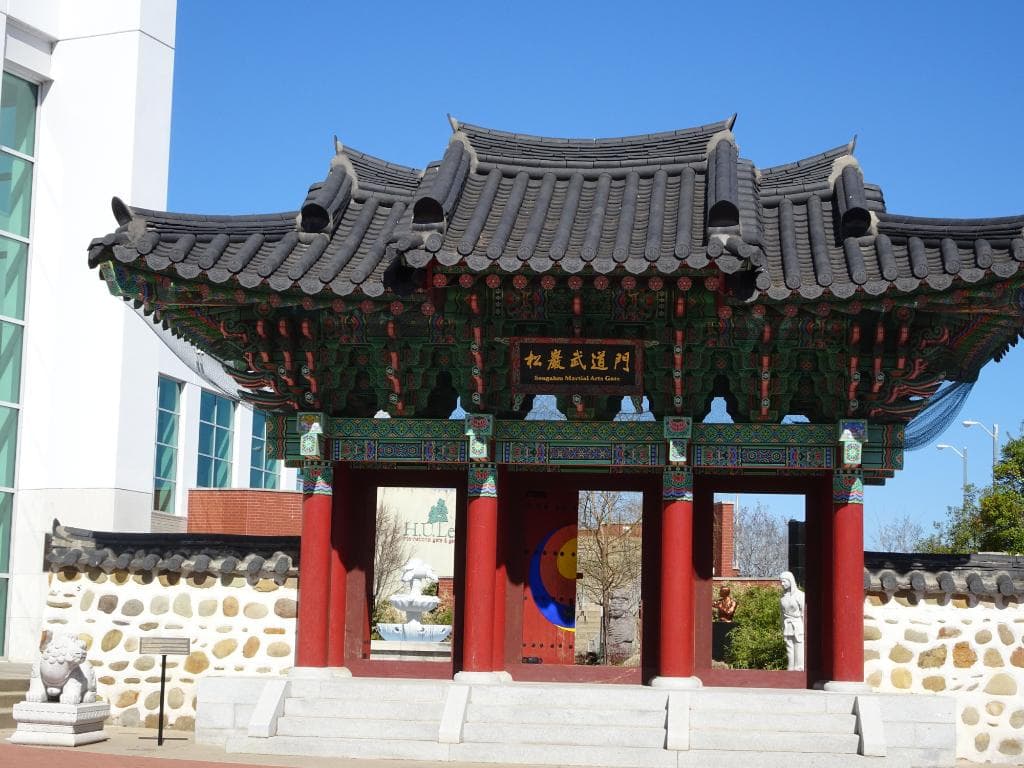the gate