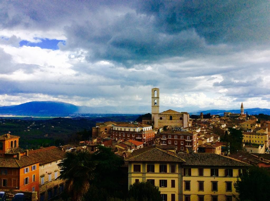 Vista dal centro