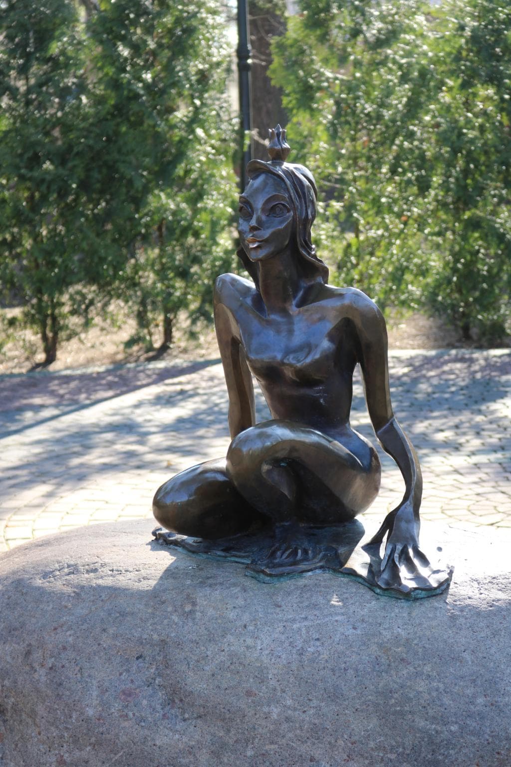 Скульптура Царевна-Лягушка