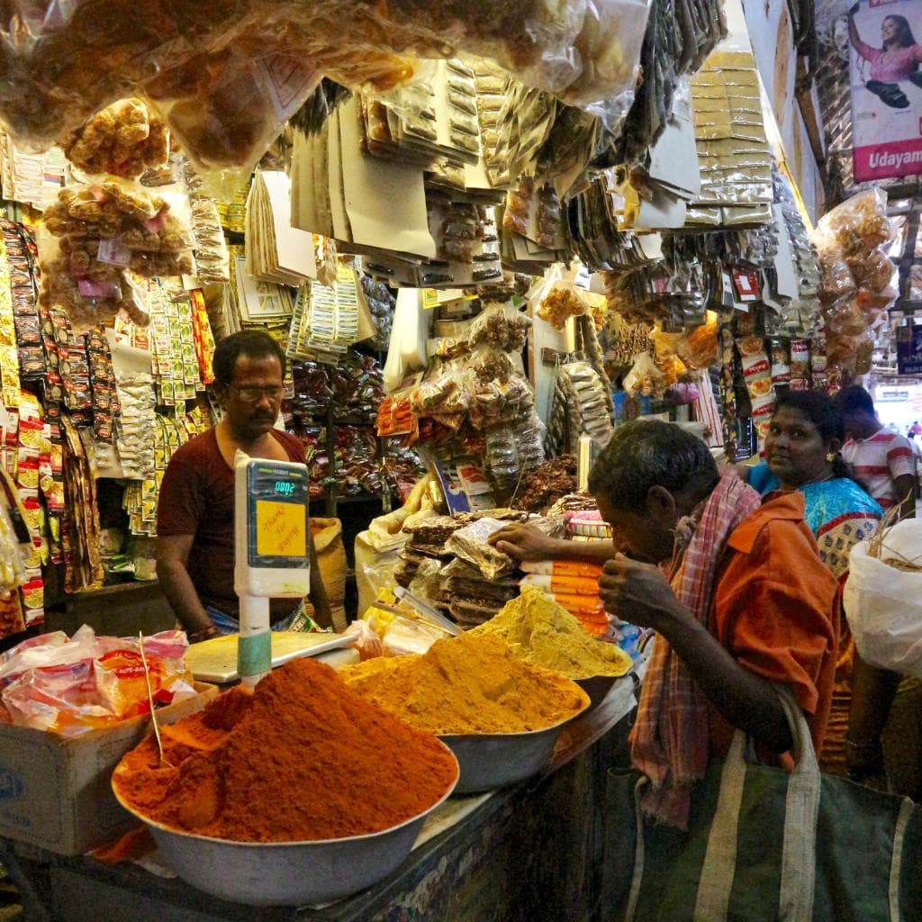 Spices on the bazaar