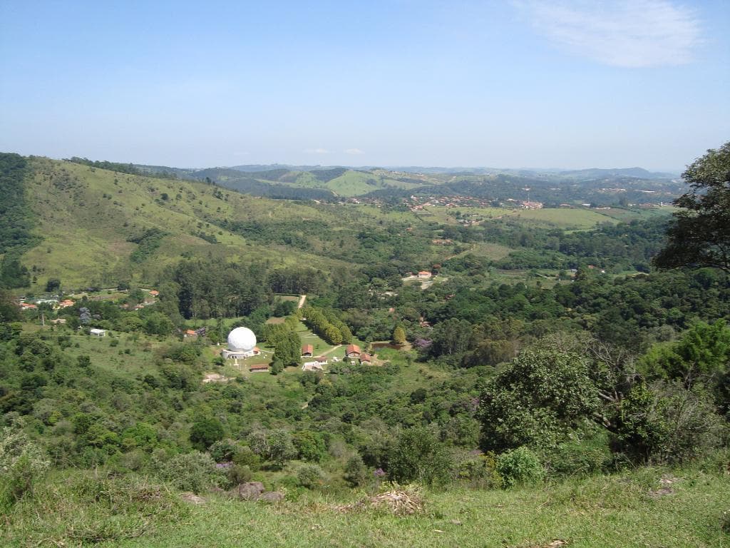 Vista panorâmica do observatório