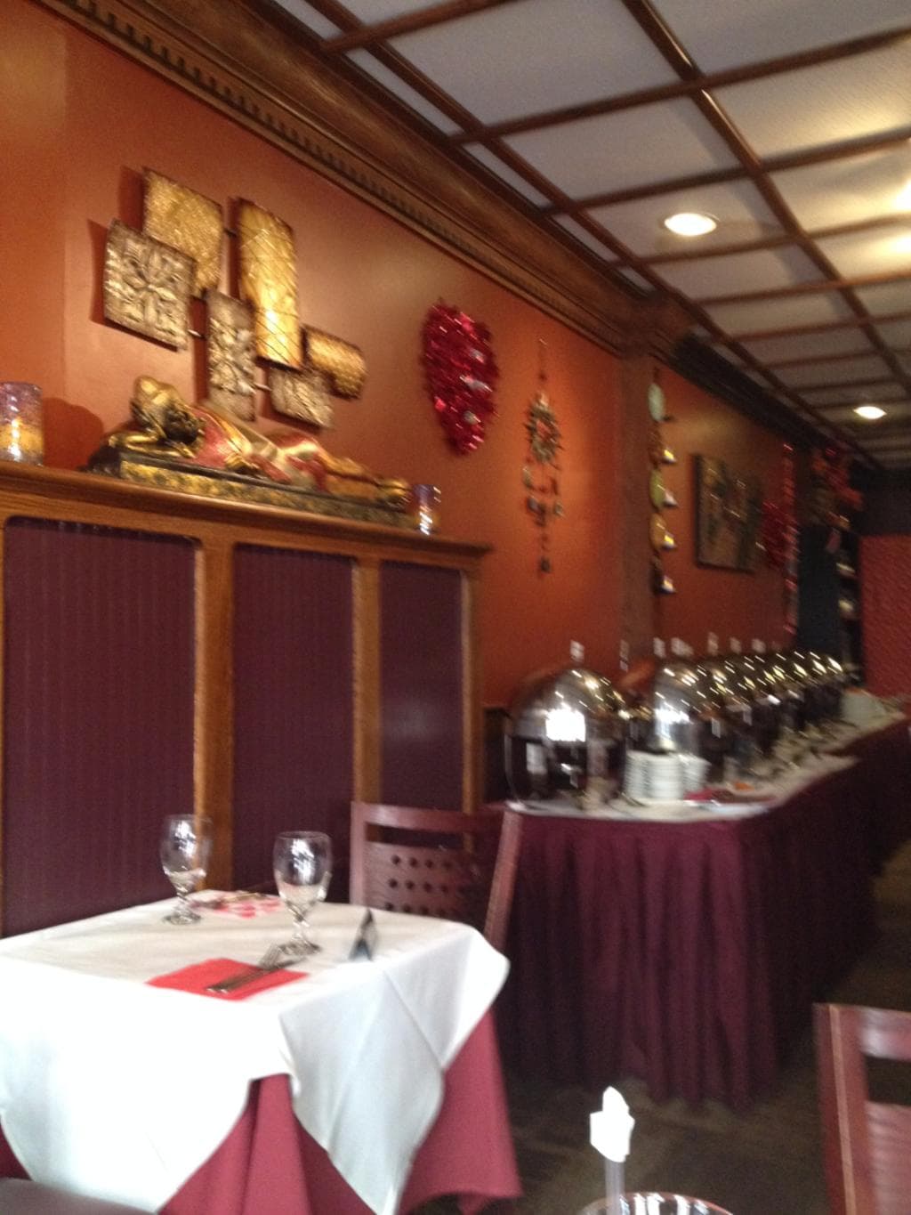 the buffet is fabulous!