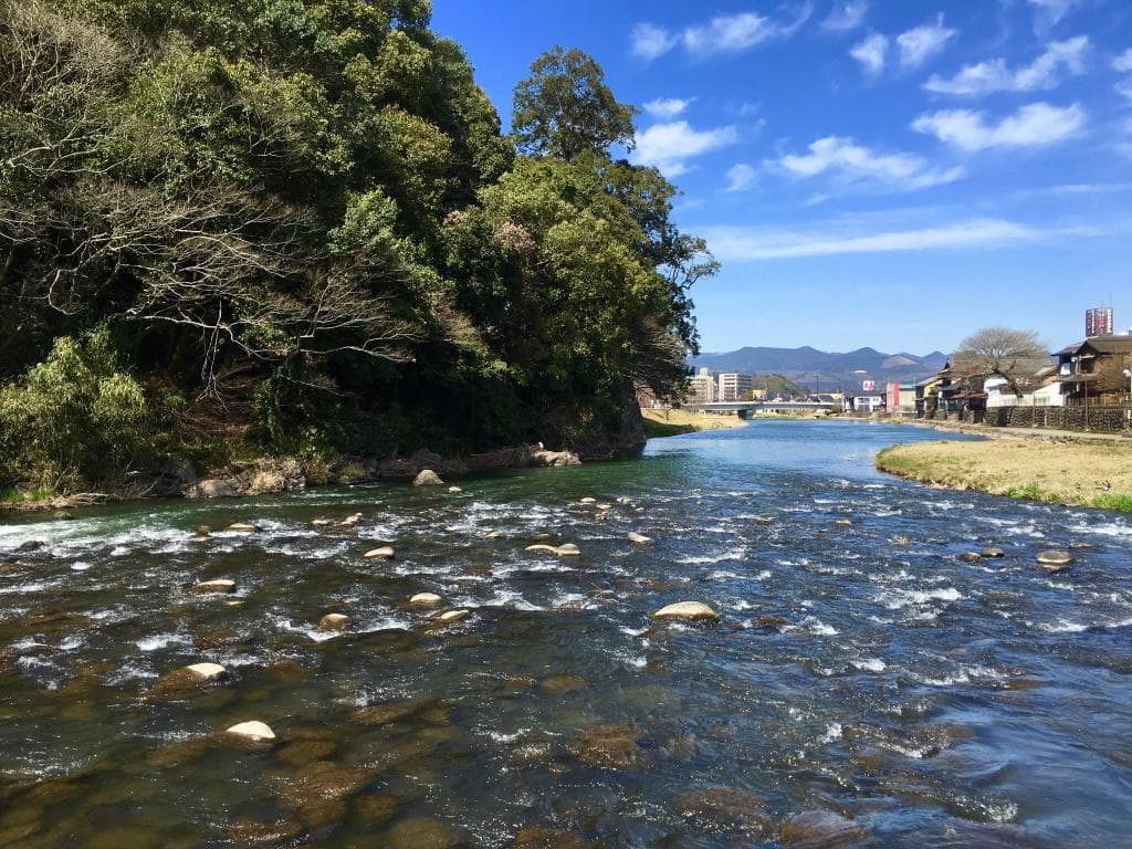 Mikuma River Hita Japan