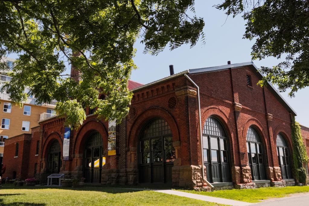 Exterior of Pump House Steam Museum