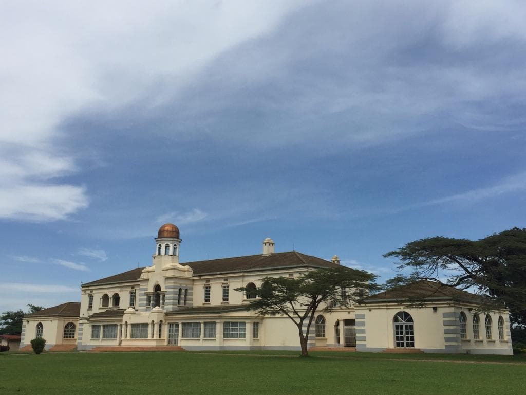 The palace grounds