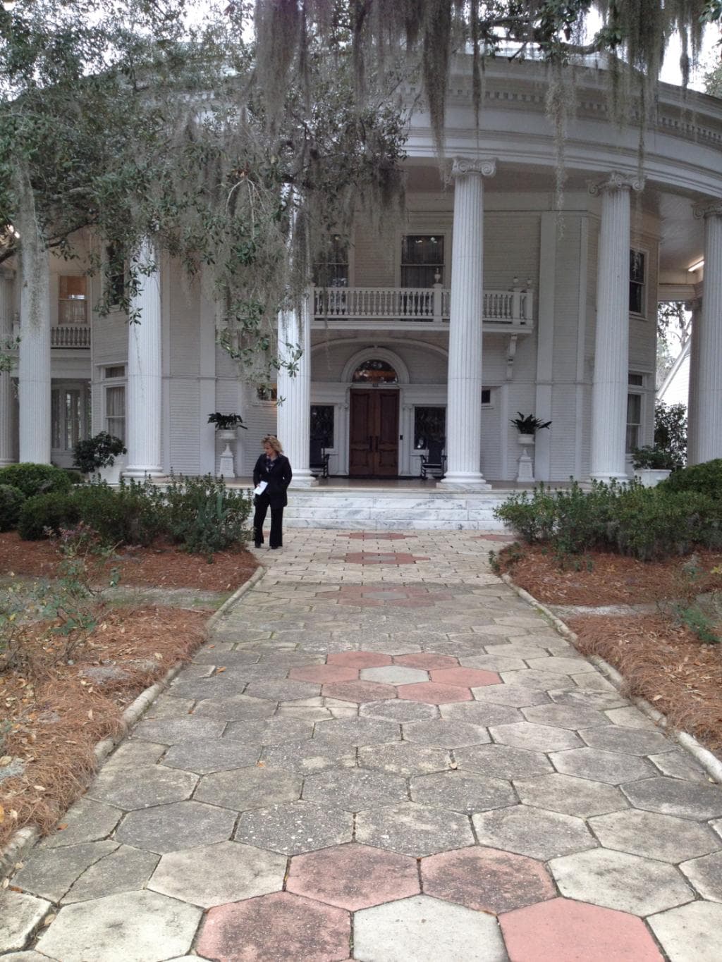 The Cresent - another front view further back. 