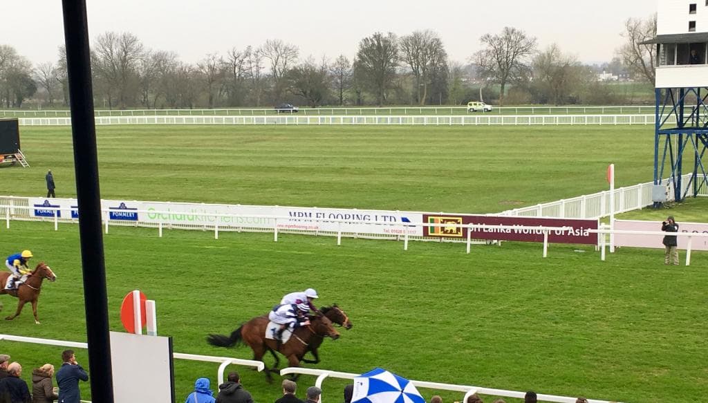 Finishing line from Grandstand